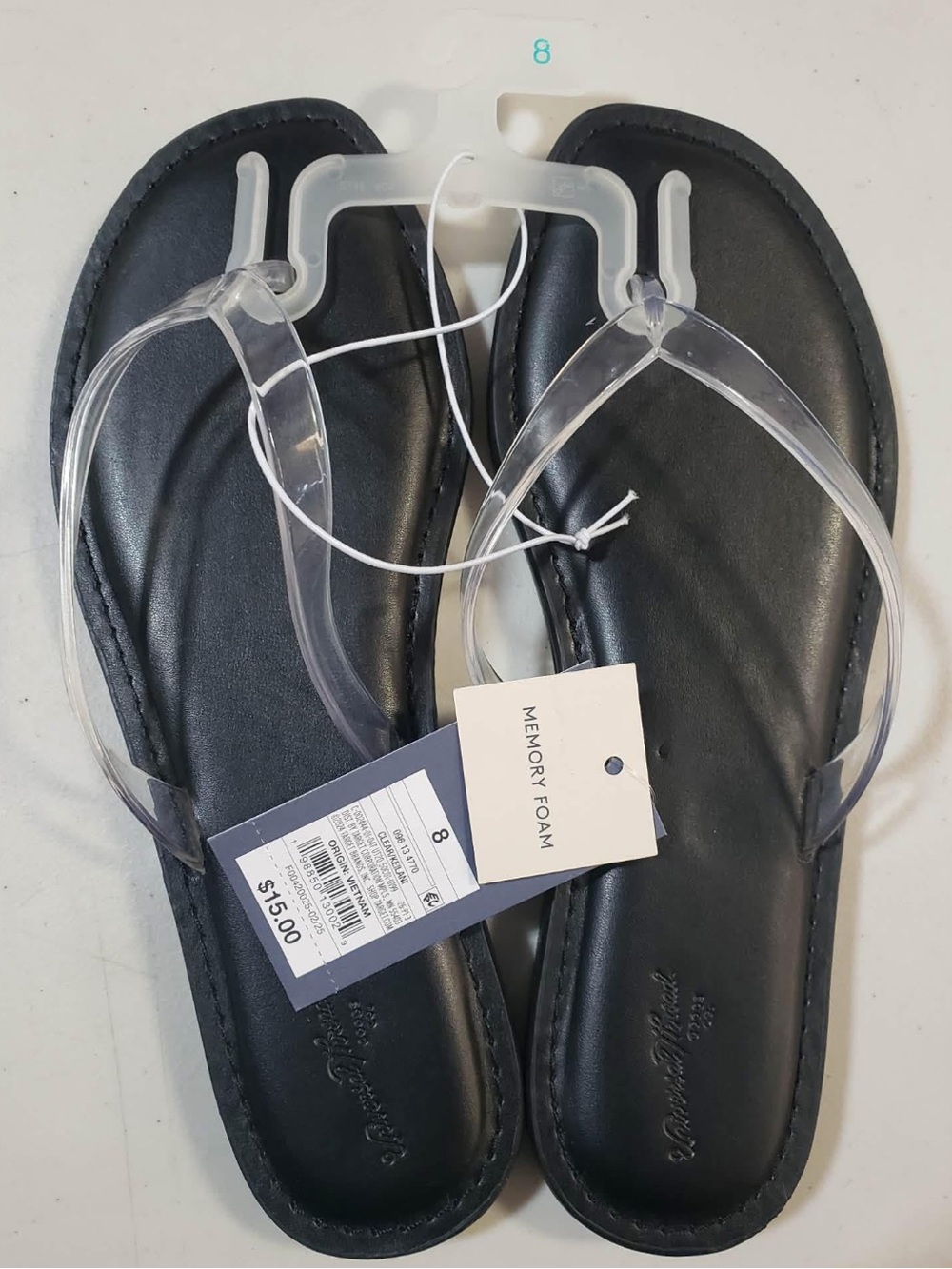 Women's Keilani Thong Flip Flops - Universal Thread™ Clear Strap